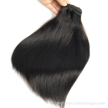 12A Straight Bundles Human Hair,Indian Cuticle Aligned Virgin Hair Bundles,Unprocessed Raw Indian  Hair